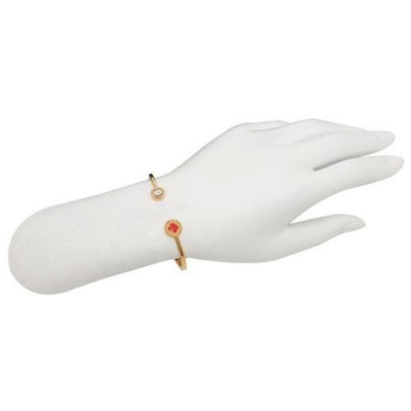 Kate Spade Gold Tone Open Cuff Bracelet - Picture 6 of 6